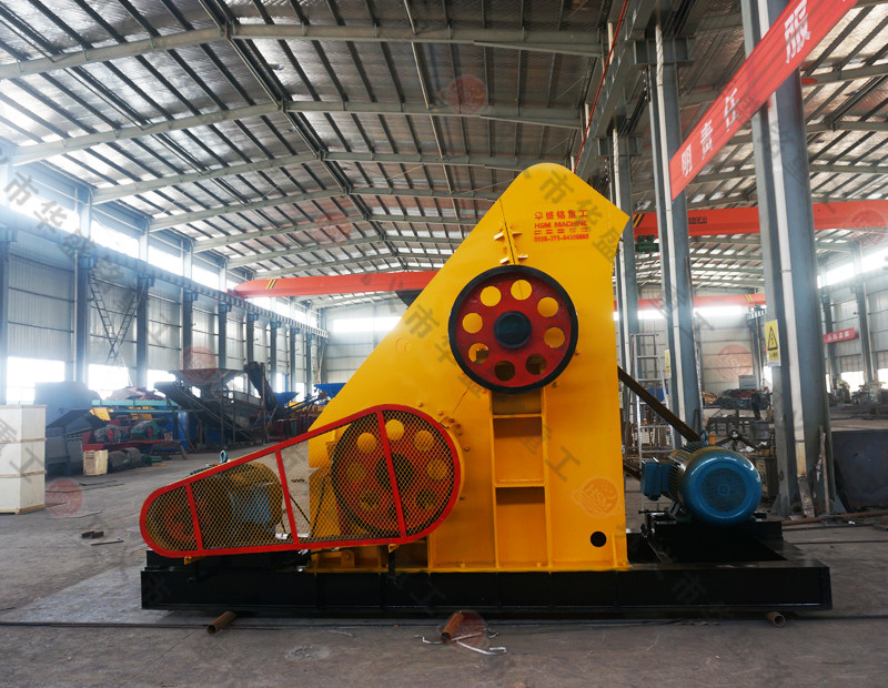 濕料客戶親睞與華盛銘雙級破碎機!針對出料效果連連點贊